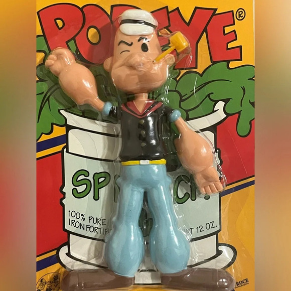 1993 Vintage Bendable Poseable Popeye - Picture 2 of 7